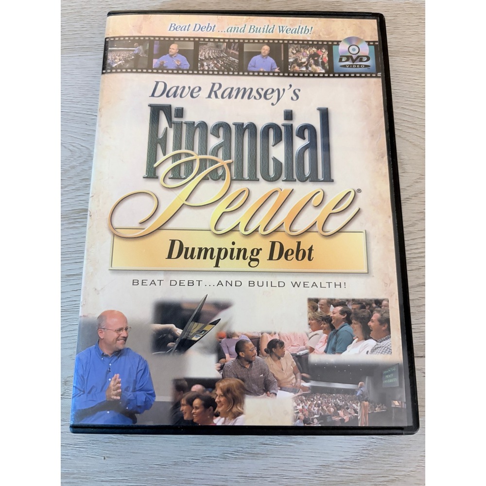 Dave Ramsey DVD Financial Peace Dumping Debt Beat Debt Build Wealth Finance